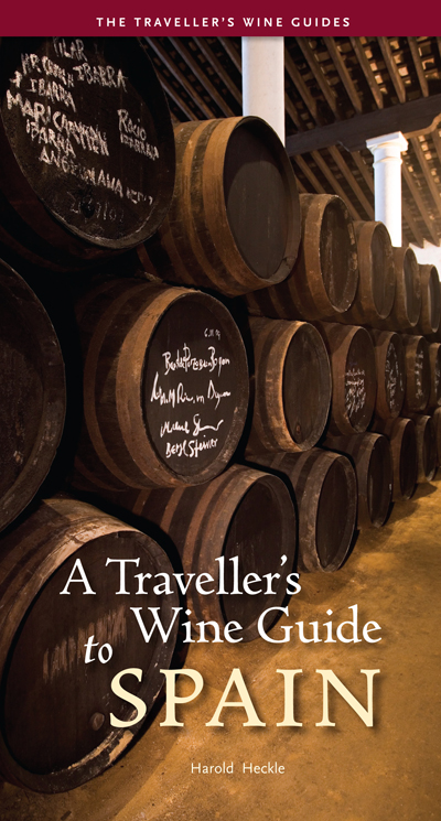 Cover of A Traveller's Wine Guide to Spain by Harold Heckle